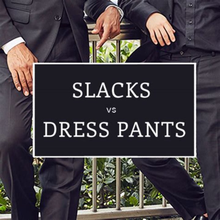 What slacks mean in clothing?