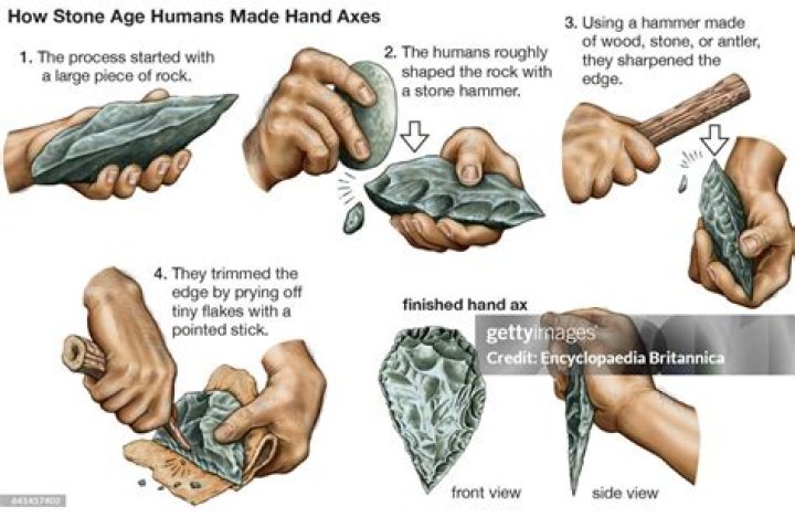 What was the stone axe used for?