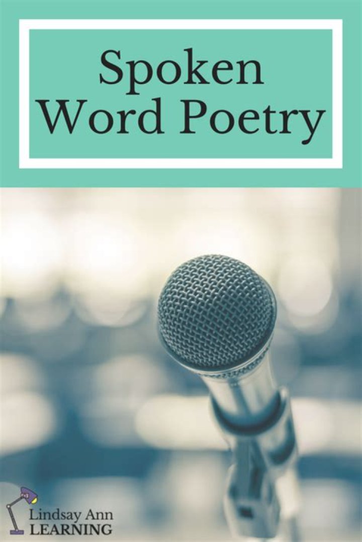 Whats a spoken word poem?