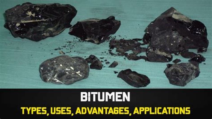 Whats bitumen made of?