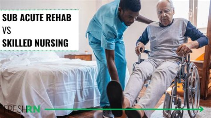 Whats the difference between acute and subacute rehab?