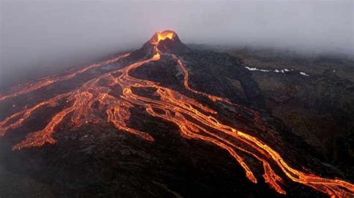 When basaltic magma hardens?
