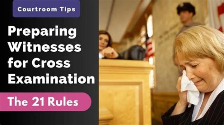 When cross-examining a witness in a case it is important to?