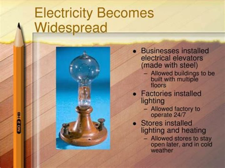 When did electricity become available?