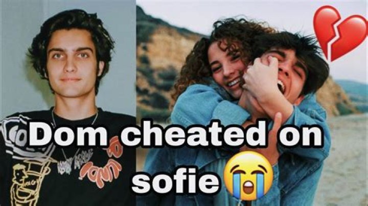When did sofie dossi start dating dom?