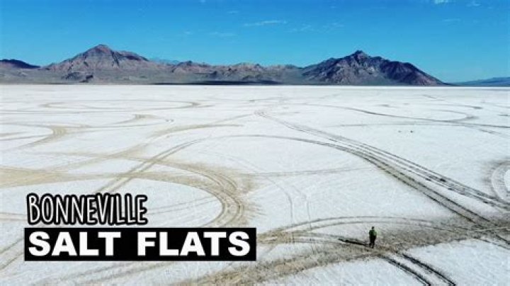 When did the salt flats dry up?