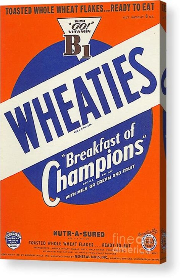 When did wheaties became the breakfast of champions?