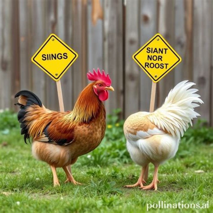 When do chickens start roosting?