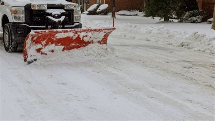 When do snow plows come out?