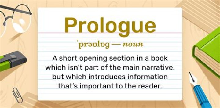 When does prologue occur?