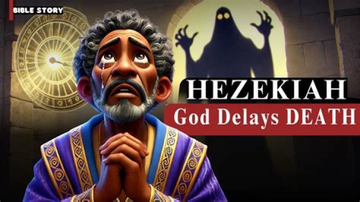 When god healed hezekiah?