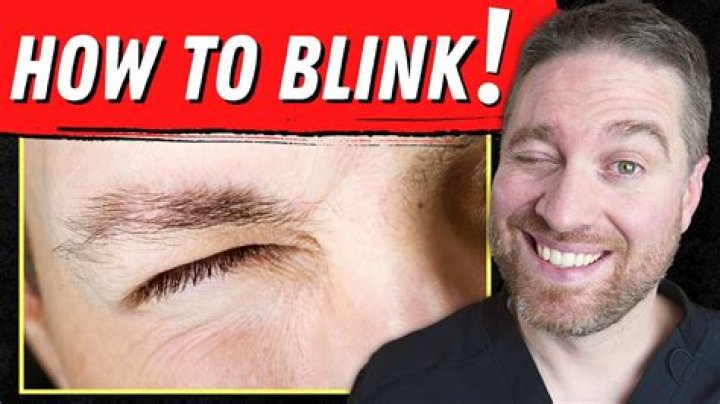 When i blink my eye feels scratchy?