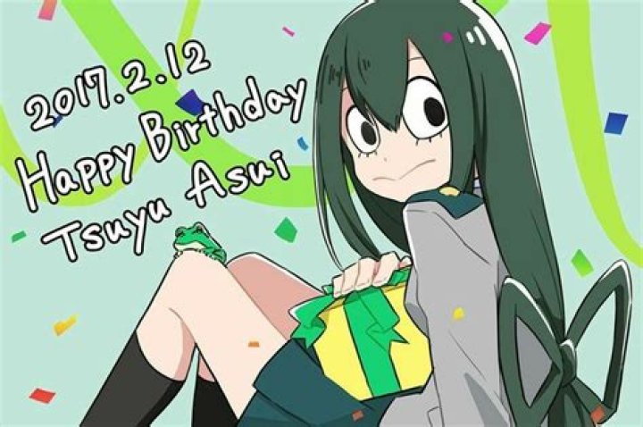 When is tsuyu birthday?