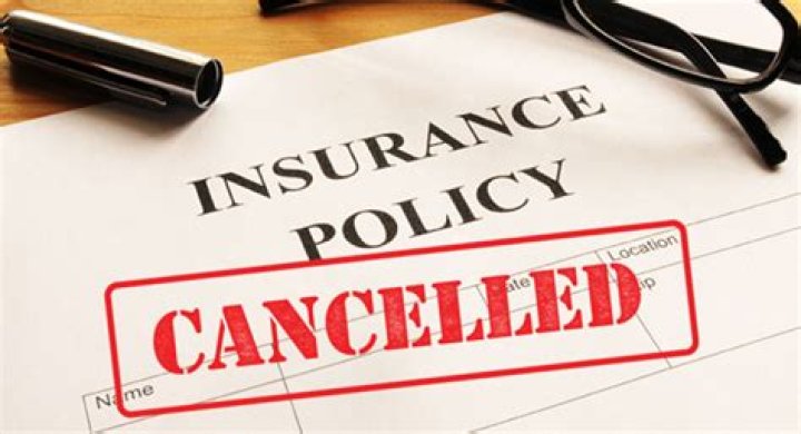 When the policy is cancelled by the policyholder?