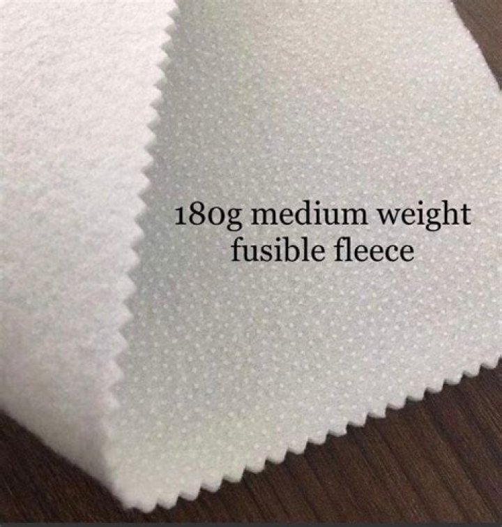 When to use fusible fleece?