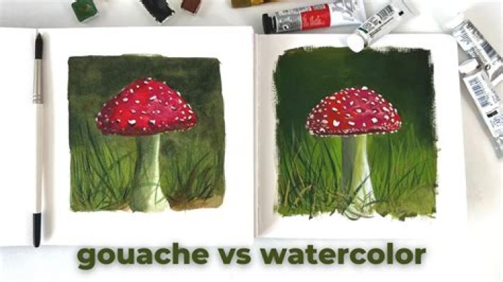 When to use gouache paints?