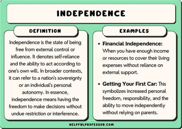 When to use independency?