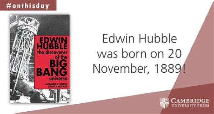 When was edwin hubble born?