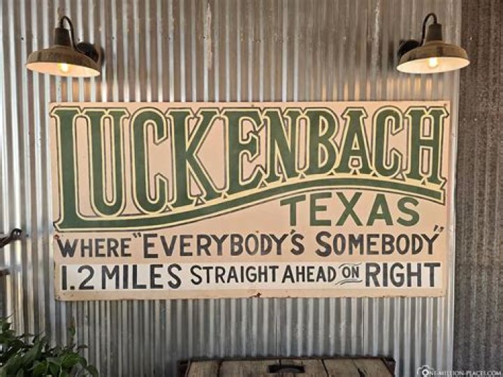 When was luckenbach texas written?