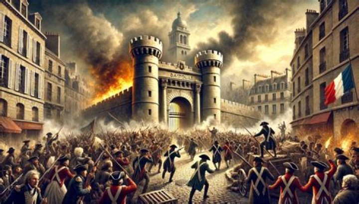 When was the attack on the bastille?
