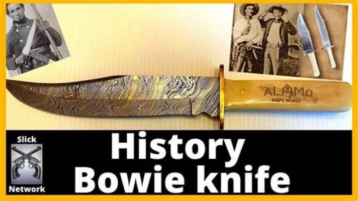 When was the bowie knife invented?