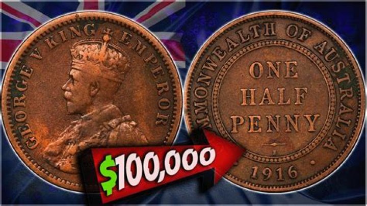 When was the halfpenny introduced?