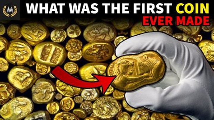 When were coins invented?