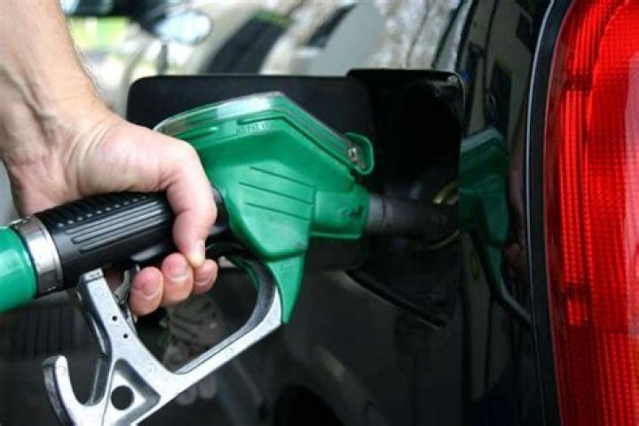 When you overfill your gas tank?