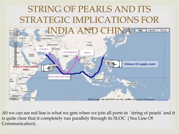 Where are string of pearls from?