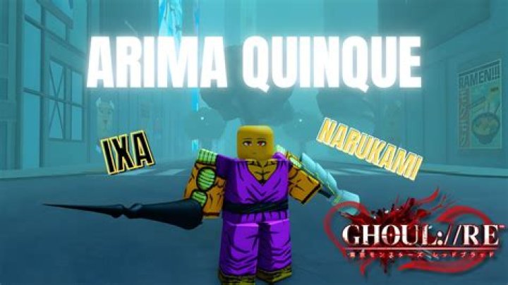 Where did arima get his quinque?