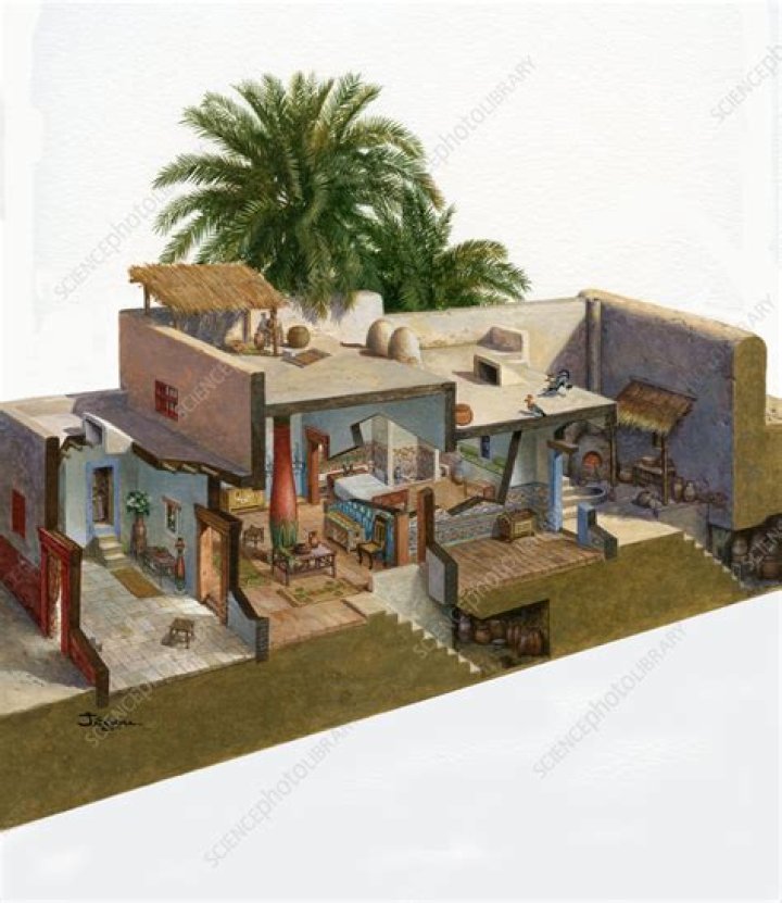 Where did artisans live in ancient egypt?