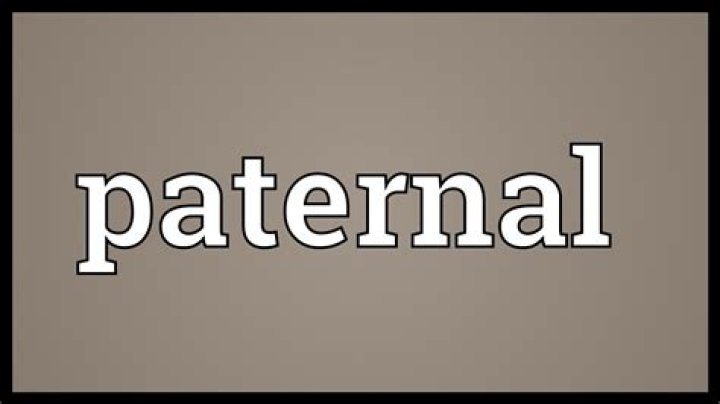 Where does paternal mean?