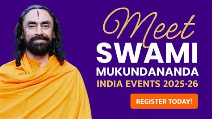 Where does swami mukundananda live?