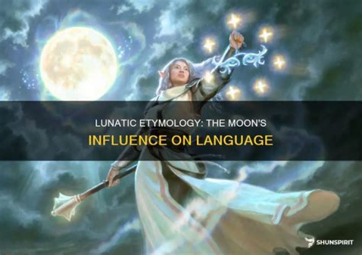 Where does the word lunatic come from?