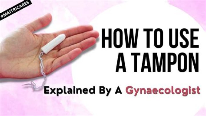 Where is a tampon supposed to go?