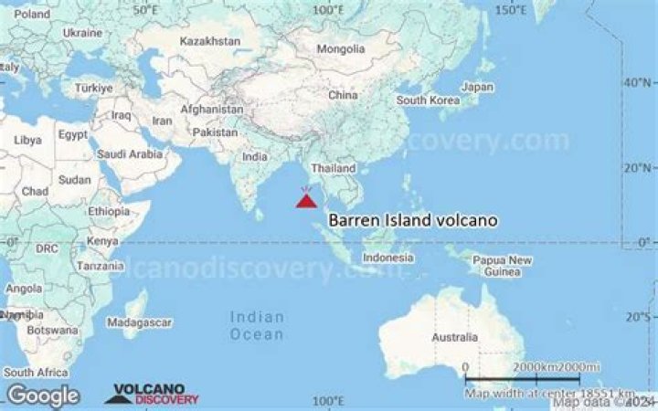 Where is barren island?