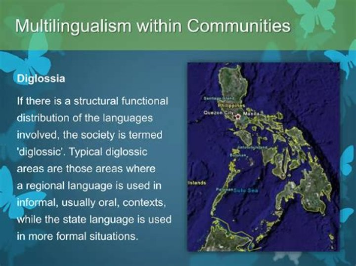 Where is diglossia used?