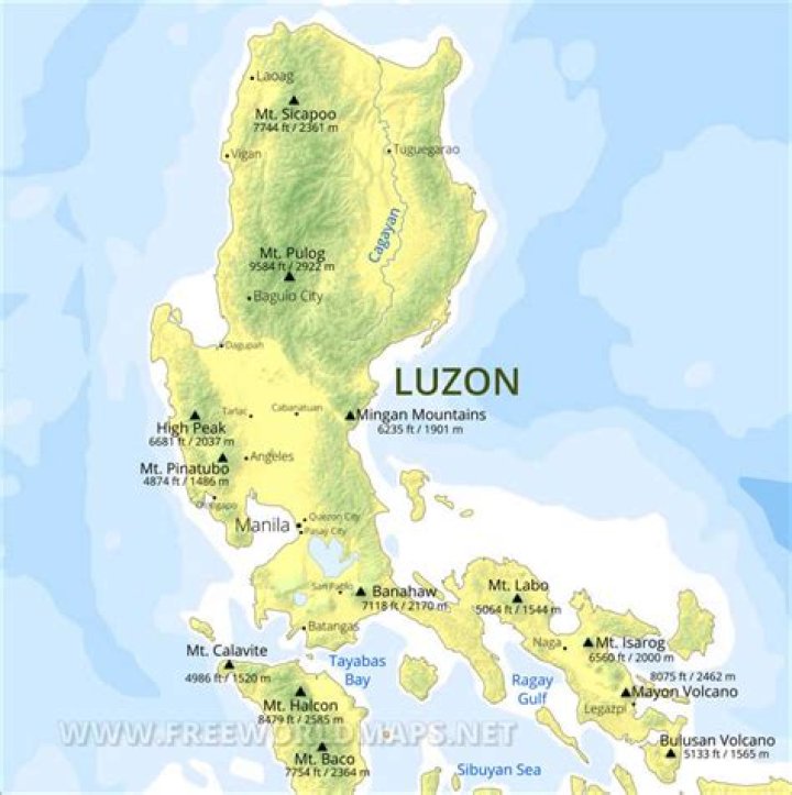 Where is luzon located?