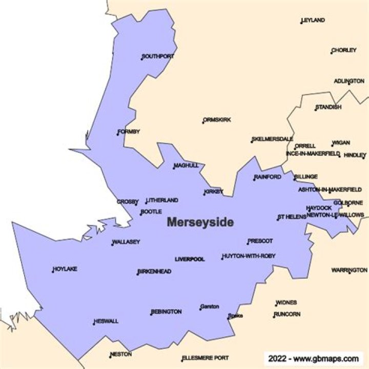 Where is merseyside located?
