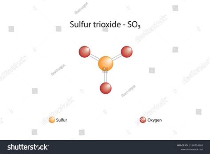 Where is sulfur trioxide used?