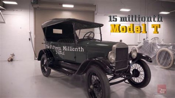 Where is the fifteenth million model t?