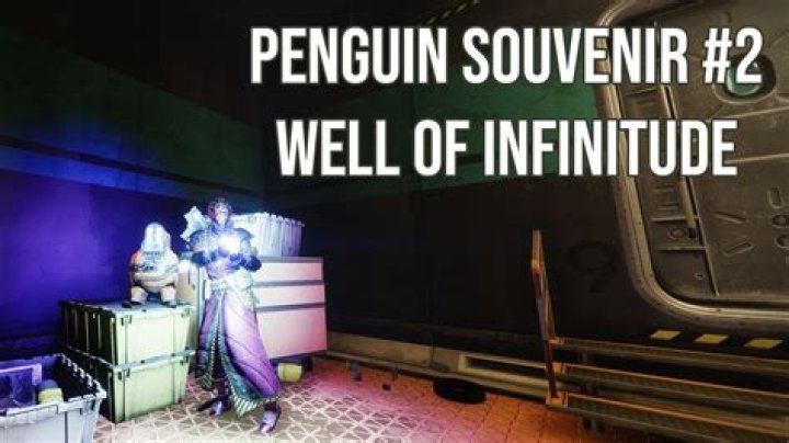 Where is the penguin in well of infinitude?