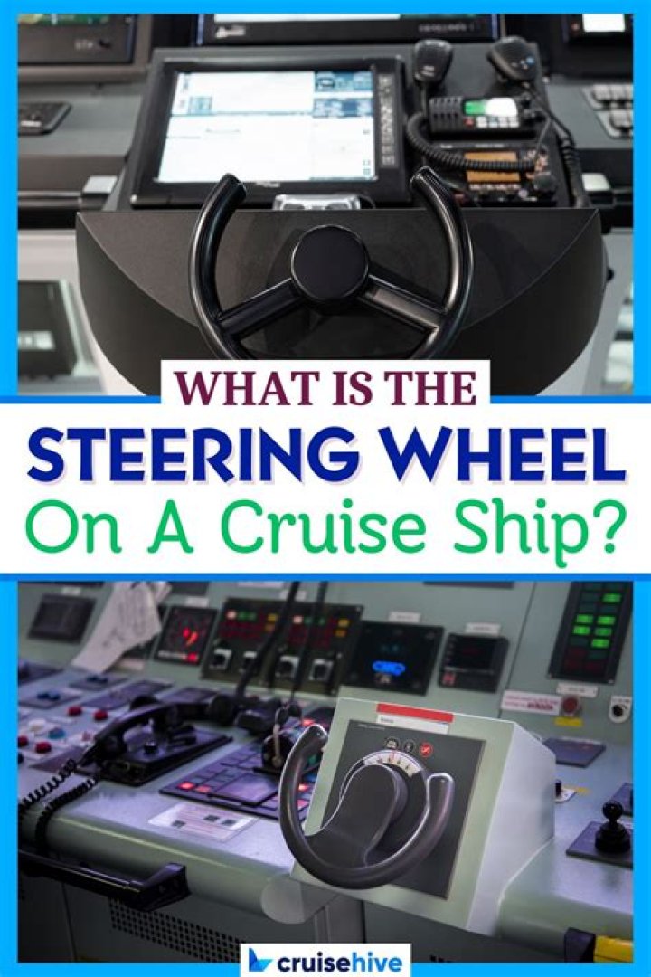 Where is the steering wheel on a ship?