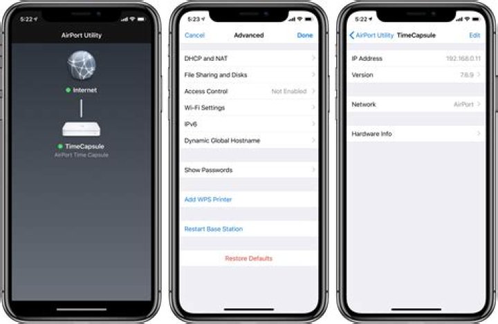 Where is utilities on iphone?