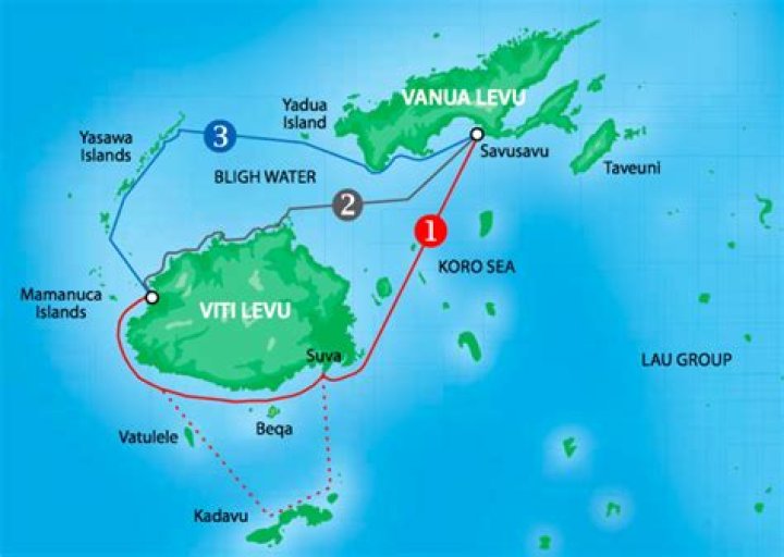 Where is viti levu located?