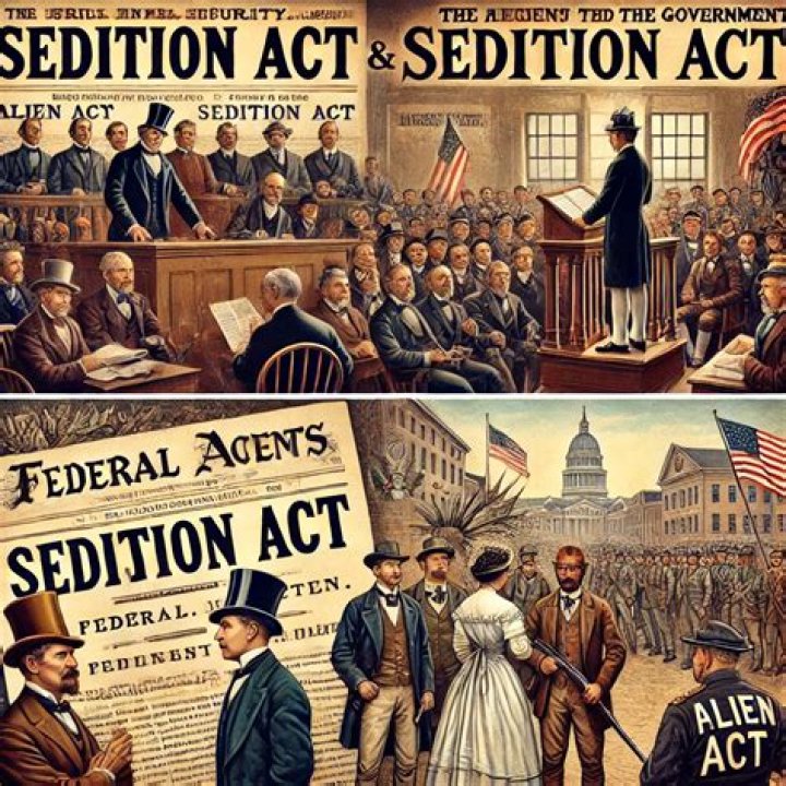 Where the alien and sedition acts unconstitutional?