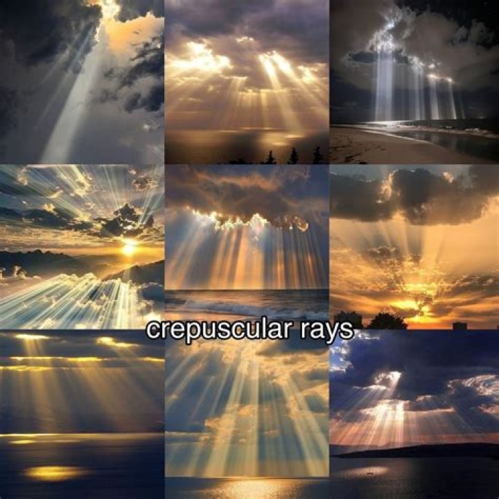Where to see crepuscular rays?