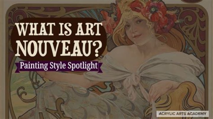 Where was art nouveau created?