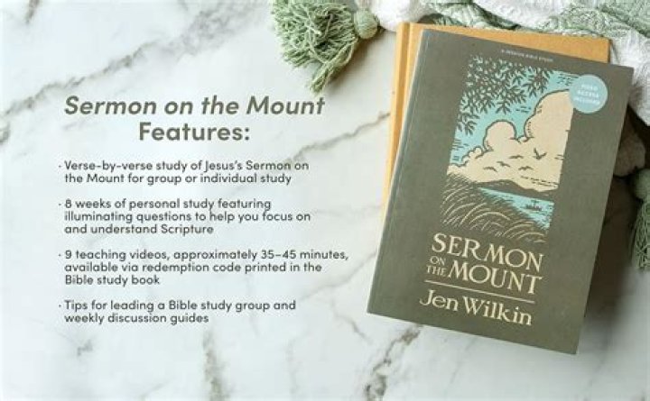 Which book is the sermon on the mount?