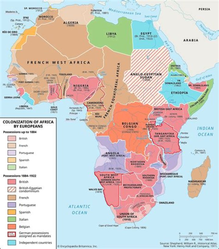 Which country colonized south africa?